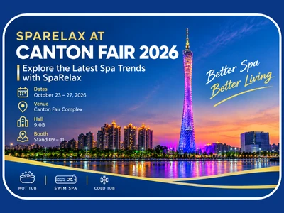 SpaRelax a 2026-os kantoni vásáron, 9.0B09-11 stand, Guangzhou